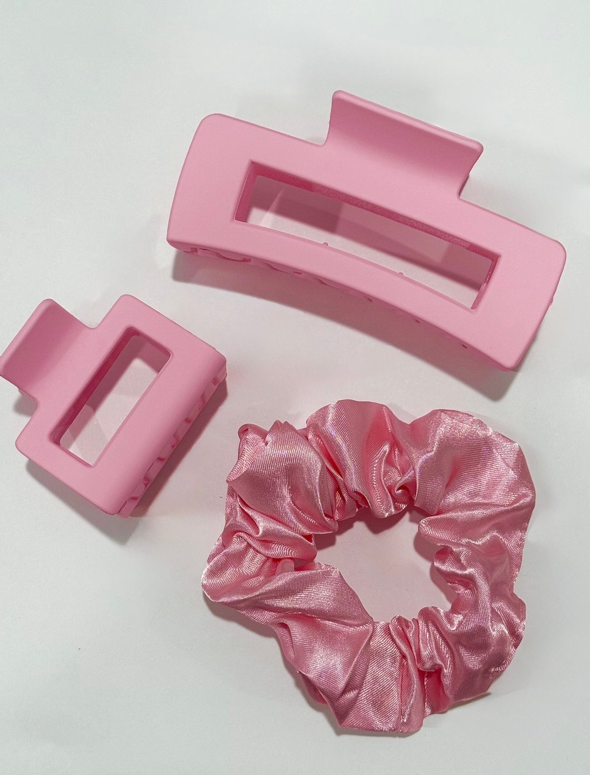 Hair Pink Accessories Bundle
